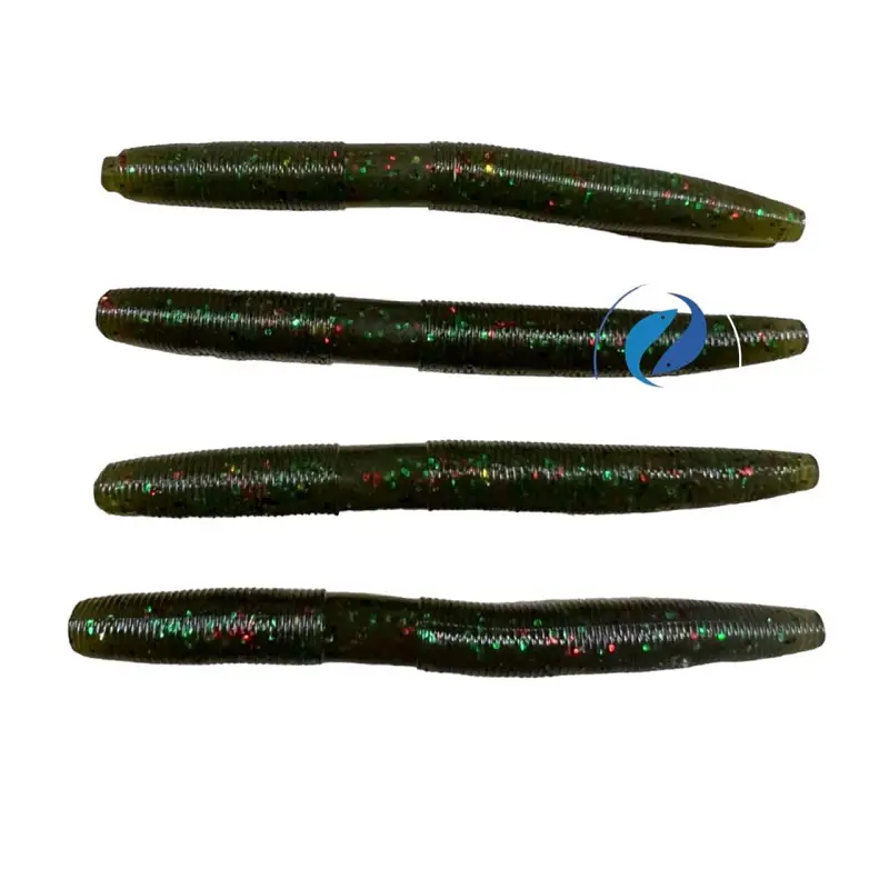 Señuelo Plastico Lombriz 10 cm