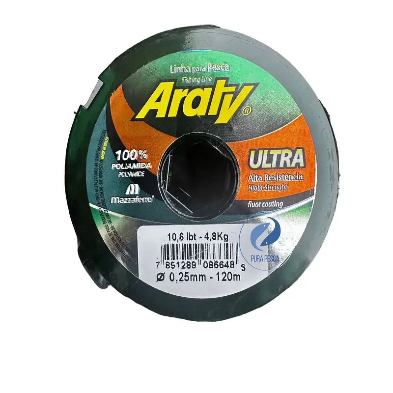 Línea Monofilamento Araty Ultra - 10.6 Lbs-120 m