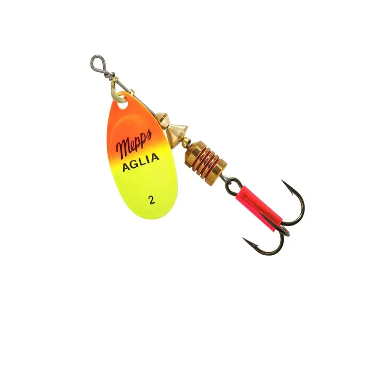 Mepps Aglia - 1/6 Oz-4.7 g, B2 HOC Hot Orange