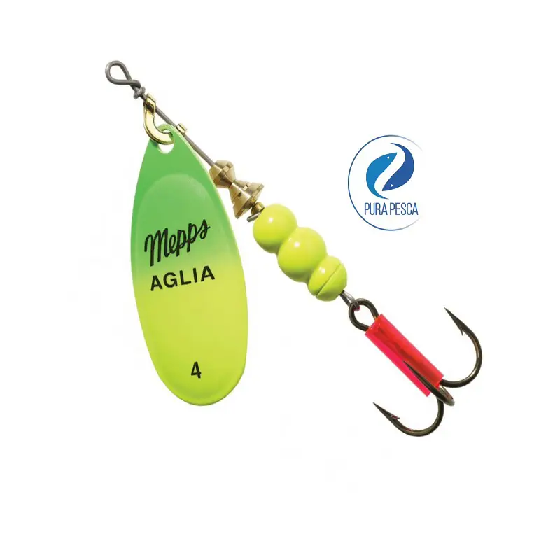 Mepps Aglia - 1/3 Oz-9.4 g, B4 HGRC