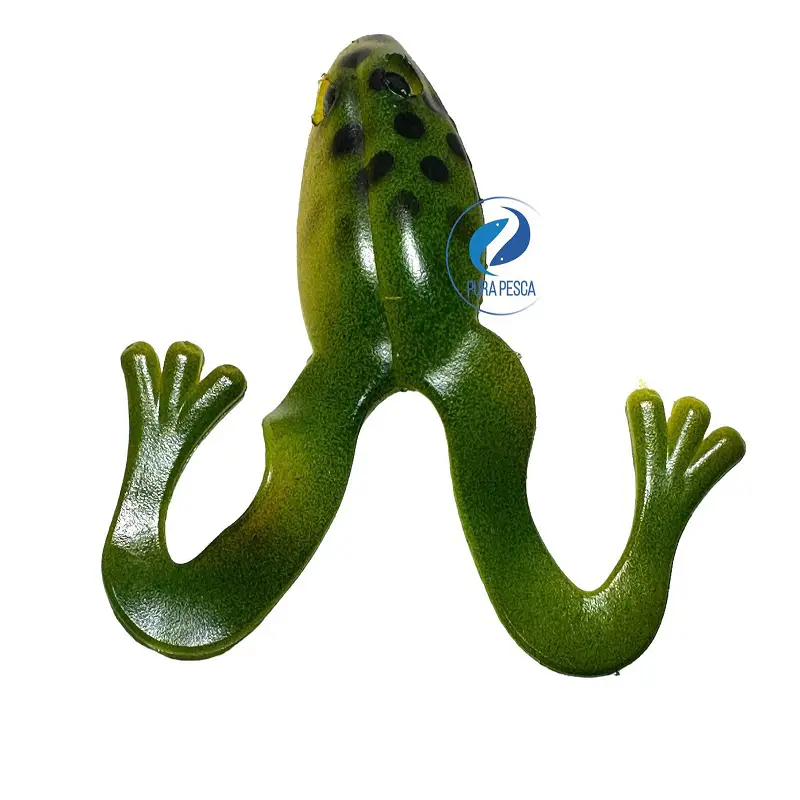 Rana Plástica Soft Fish Paquete x 4 Unidades