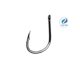 El anzuelo Gilher SOI Ring es forjado y presenta una forma kirbed con un ojo argollado. Fabricado con acero de alto carbono