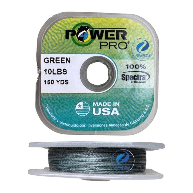 Sedal Power Pro Rebobinado Yardas - 10 Lbs-150 Yds