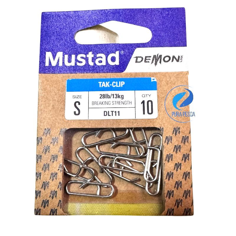 Snap Clip Mustad Tak-Clip Size S