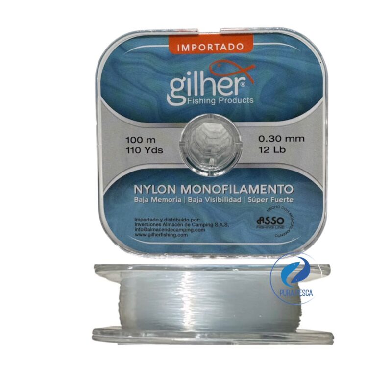 Monofilamento Nylon Asso x 100 m - 12 lbs-100 m