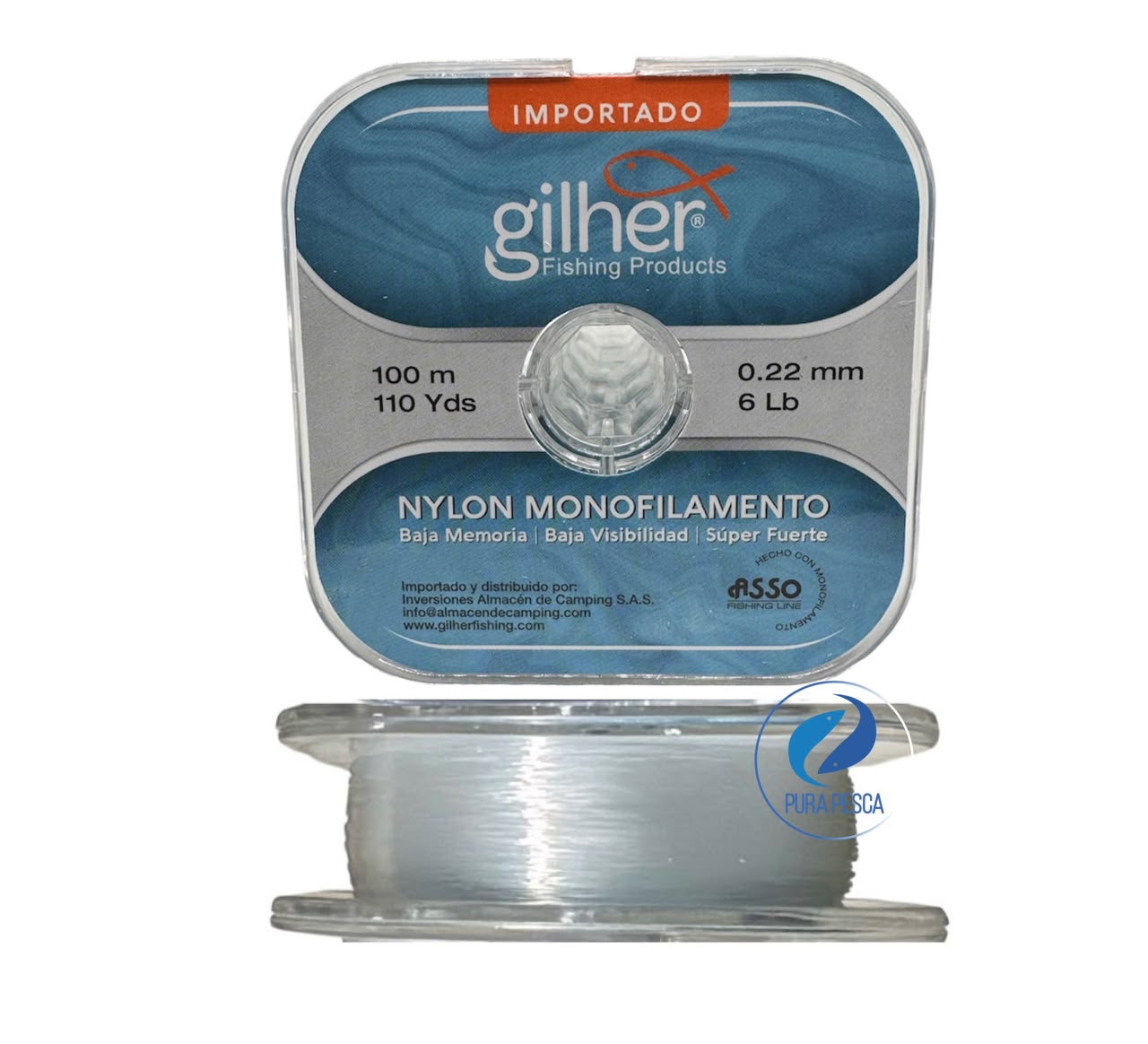 Monofilamento Nylon Asso x 100 m